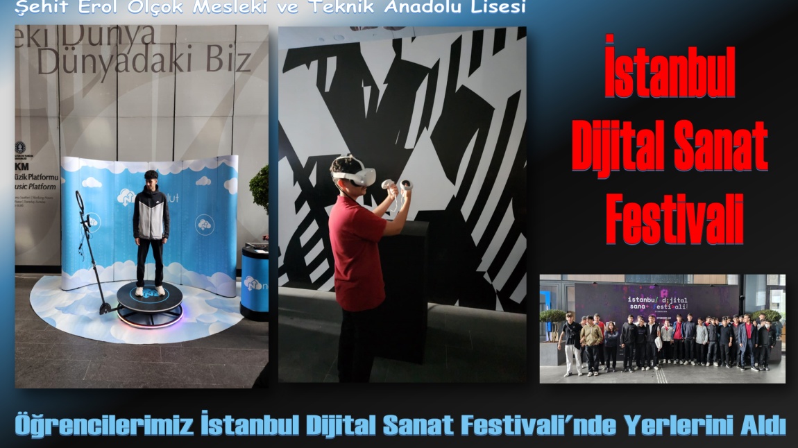 İstanbul Dijital Sanat Festivali’nin Büyülü Dünyasına Yapılan Gezimiz